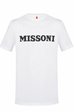 T-shirt z nadrukowanym logo, zdjęcie 1 T-shirt z nadrukowanym logo od Missoni